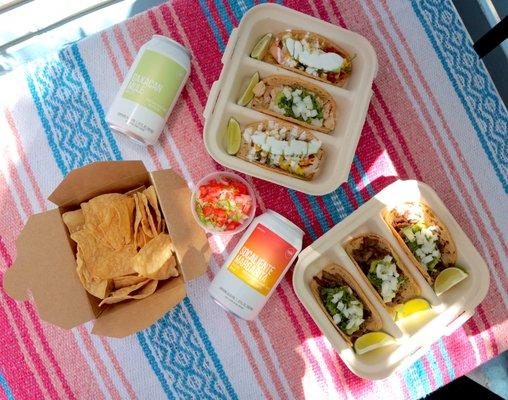 Lanea party packs available to go.