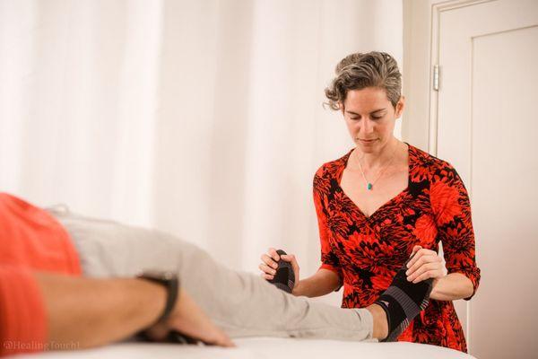 Every part of the body is important during a Reiki session. Every hand placement may be modified to maximize comfort.