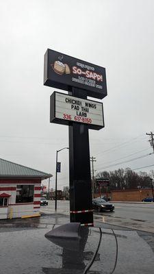 New place! Across from El Toro and the Lao Kitchen. Next to Jesse's Diner