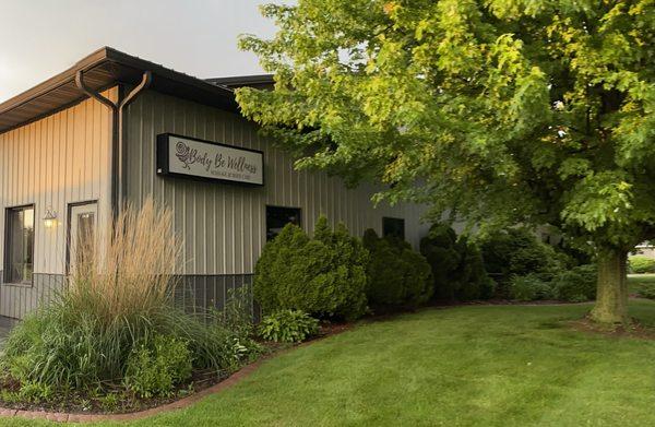 Outside view (expanded) of Body Be Wellness at their new location - 2024.