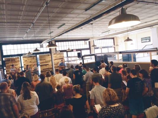 Sunday morning at Substance