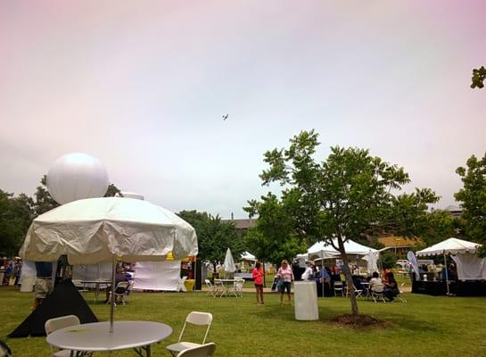 WWII planes flying around