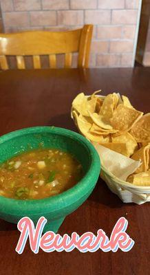 Salsa and Chips
