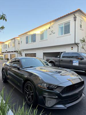 Ceramic coating Ford Mustang