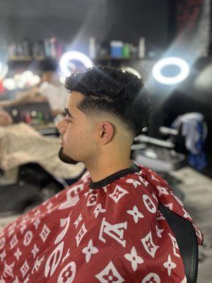Service: LOW Drop Fade HAIRCUT BY :Julien Garcia INSTAGRAM : blendsbyj_