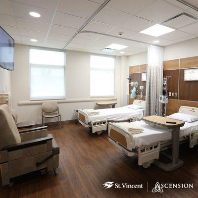 Clean, modern, and comfortable rooms.