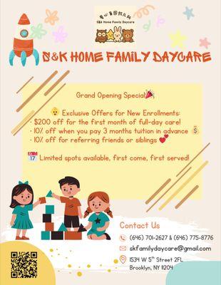 S&K Home Family Daycare