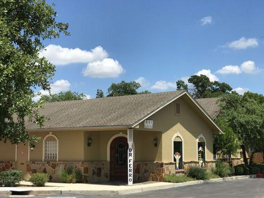 Front of office buidling