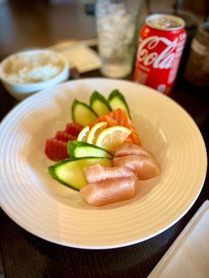 Sashimi plate