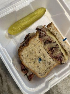 Iconic Navel Pastrami Sandwich