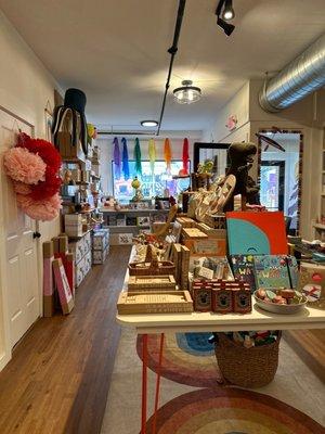 Puzzles and books and wooden toys!