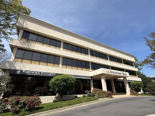 Right on Stratford Rd, 3rd floor.