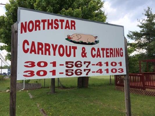 The front original signage of Northstar, transferred to current location at 7400 Livingston Rd., Oxon Hill, MD