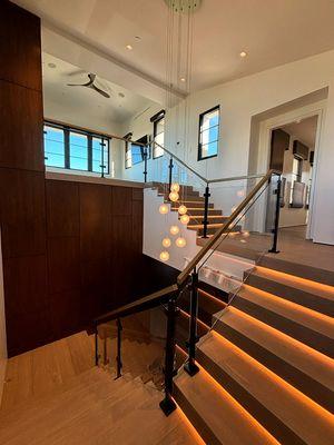 A beautiful custom home in Irvine CA. Modern and sleek.