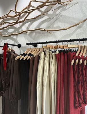 New arrivals every month, small batch collections for thoughtful every day wear.