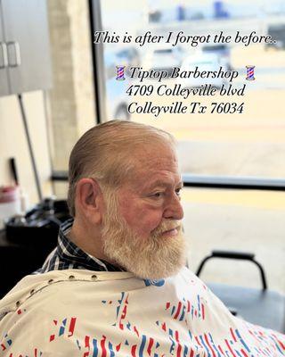 I wish I'd taken the before picture but
Fresh and So Clean now