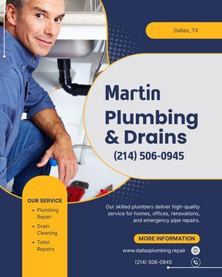 Martin Plumbing & Drains