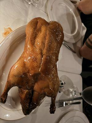 Peking Duck - prior to carving.