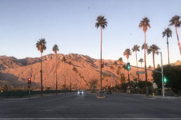 Sunrise over the mountains