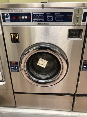 Out of order and they look like new machines