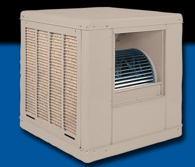 Side discharge cooler