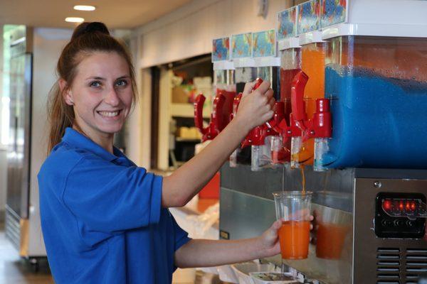 Enjoy food and drinks from Mama's Kitchen at Kirkwood Camp & Adventure Park