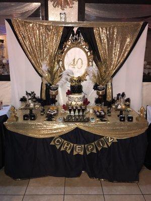 My dessert table