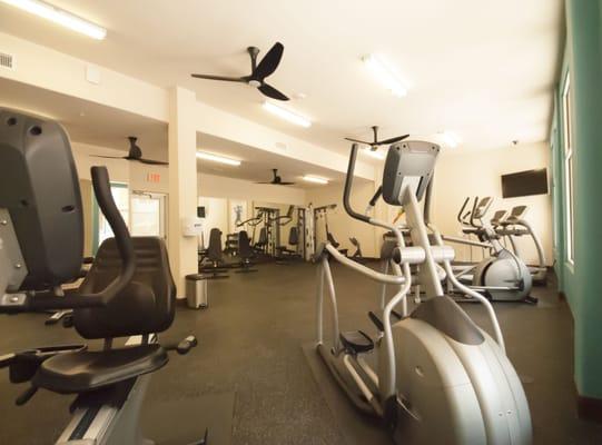 Urban Crest residents enjoy the state-of-the-art fitness center.