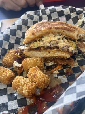 Spicy chicken sandwich