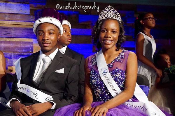 We got the chance to do the blowout for Kendall prior to her being crowned homecoming queen!