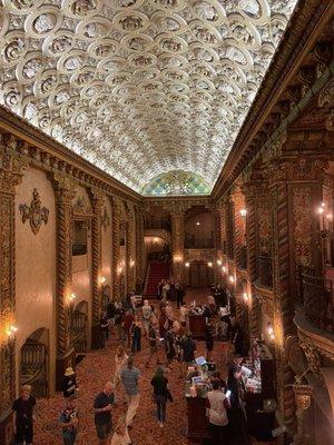 Balcony looking down
