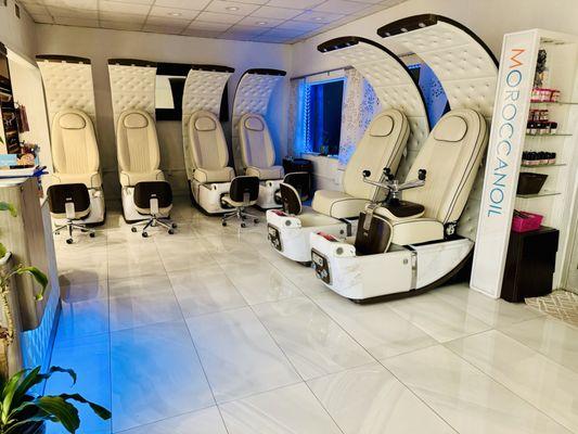 Our new look with top of the line Spa