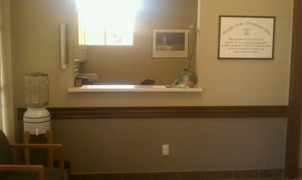 Front desk