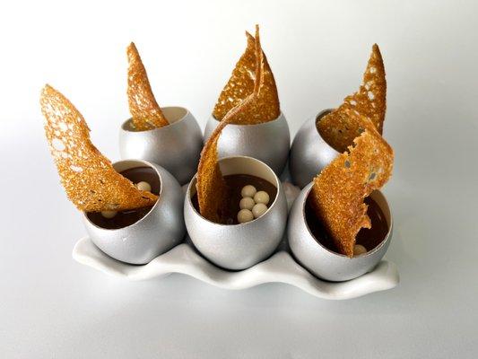 Pot de Crème in an Eggshell