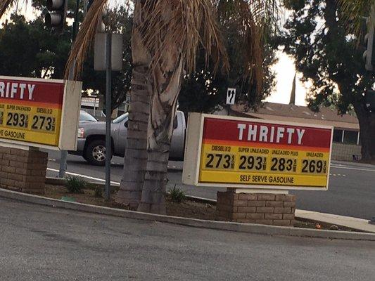 Cheapest gas in town