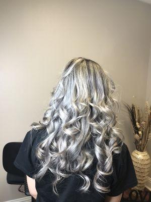 Silver grey
