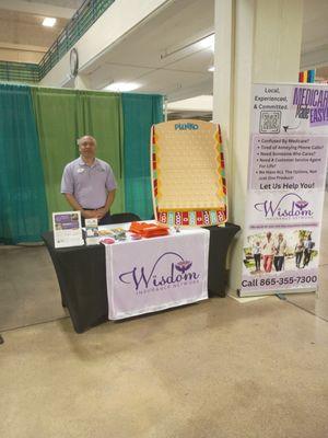 Kenny at the East Tennessee Valley Fair.