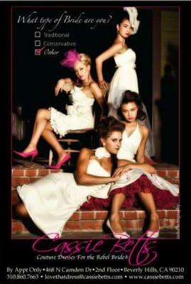 Bridal magazine photoshoot