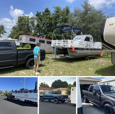 We move all trailer, travel trailer, fifth wheel, boat...