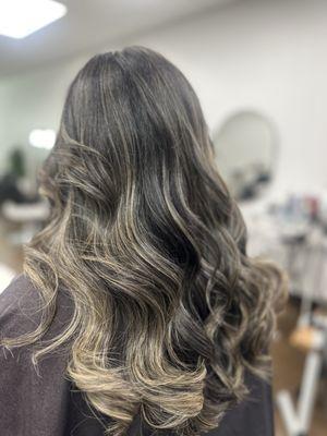 Foil balayage