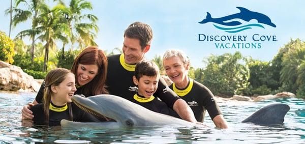 Discovery Cove is a unique experience!