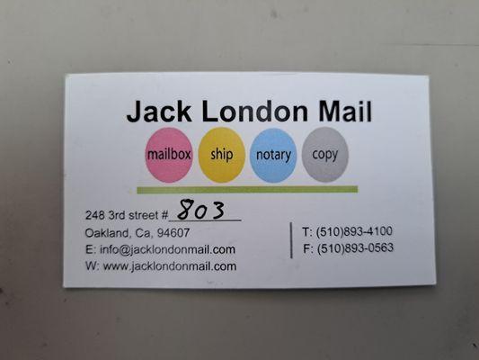 Jack London Mail