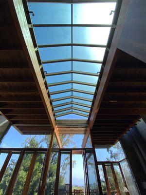 Skylight done by Westoaks glass and mirror