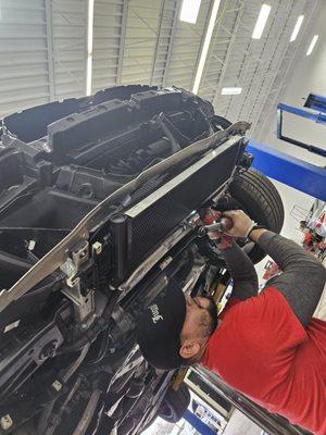 New oil cooler got replaced