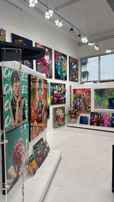 Interior of Gerez Gallery