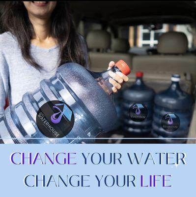 Change your water. Change your life!