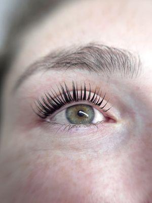 Lash lift and tint