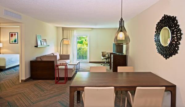 Spacious Dining and Living Areas