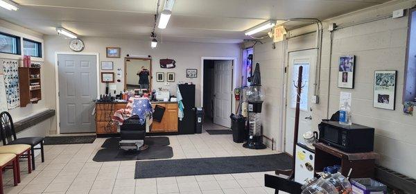 inside the new shop