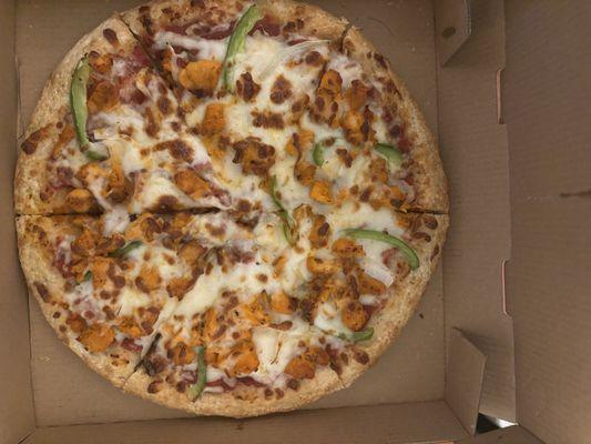 Tandoori pizza